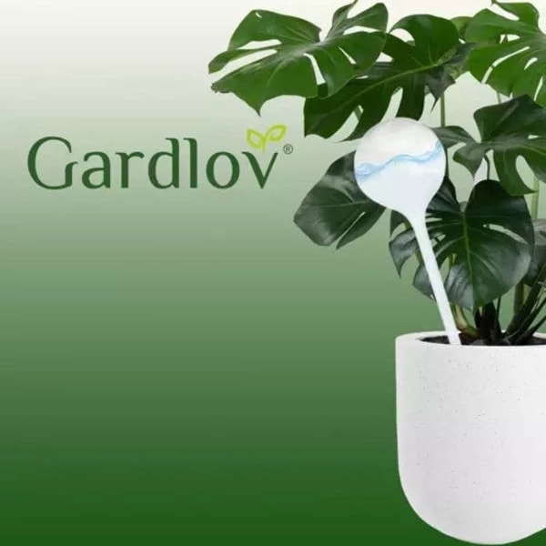 Vattningskulor 8-pack 280 ml transparent PVC för krukväxter