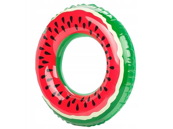Oppustelig badering vandmelon 65x30x23 cm