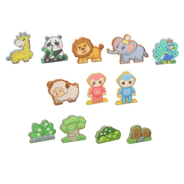 Magnetiska byggblock 90-pack med glow in the dark, 3+ år