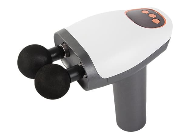 Massagepistol med 8 massagehoveder 10 niveauer USB-C