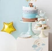Cupcake-tikut paperia 7-pack 11–13,5 cm valaskoristeet