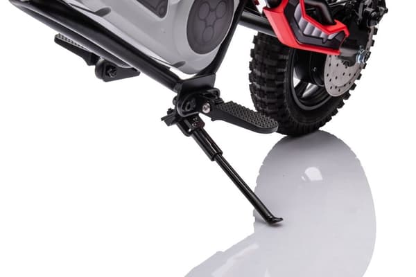 Akun käyttöinen motocross-pyörä punainen A9901 lapsille