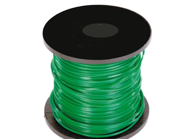Trimmerline 2,4 mm firkantet forstærket nylon 100 m til ryddesav
