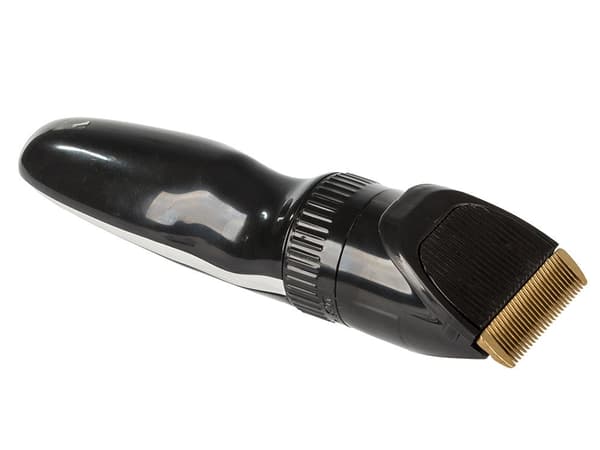 Lemmikkileikkuri koira/kissa USB-lataus musta 4 kampaa 3-12 mm