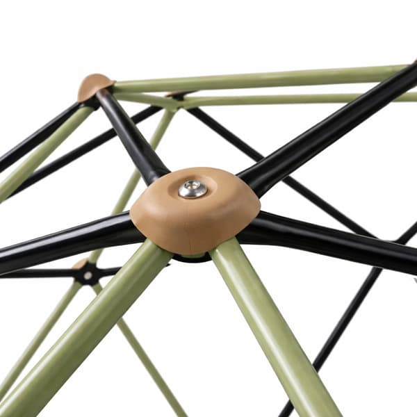 Klätterdome för barn 370 cm diameter, pulverlackerat stål, 350 kg