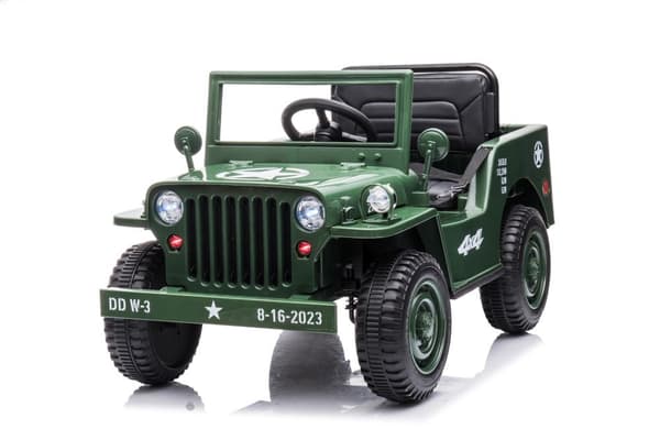 Sähköauto lapsille 4x4 Battery Car JH-103 armyvihreä