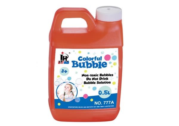 Såpbubbelvätska 0,5 L EN71-godkänd från 3 år