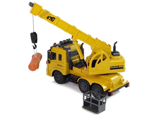 Fjernstyret kranlastbil 1:20 2,4 GHz med lys og lyd 44 cm