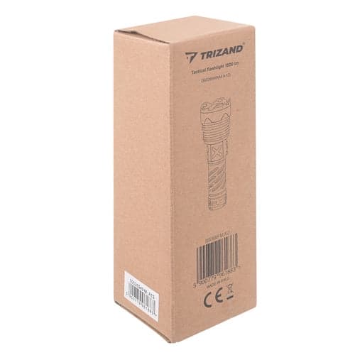 Taktinen LED-taskulamppu 1500 lm ladattava 5000 mAh USB-C
