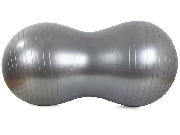 Kuntopallo/gympallo pumppu PVC hopea 40 cm
