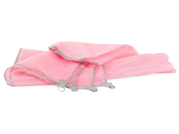 Picnic-tæppe sandafvisende mesh 200x150 cm rosa