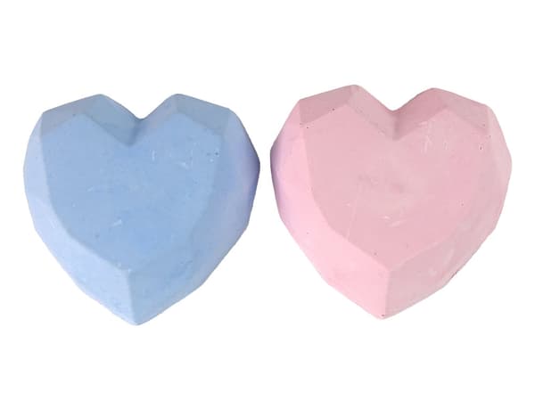 Sjöjungfru utgrävningskit DIY rosa 32 cm med 2 hjärtstenar & mejsel