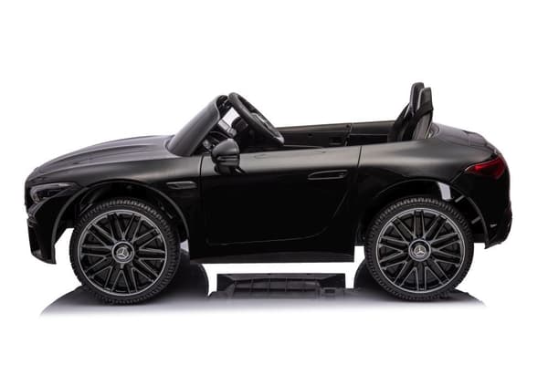 Akulla toimiva sähköauto lapsille Mercedes AMG SL63, musta