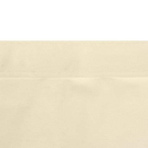 Aurinkopurje suorakulmainen 4x3 m beige polyesteri 180 g/m² kiinnityssarjalla