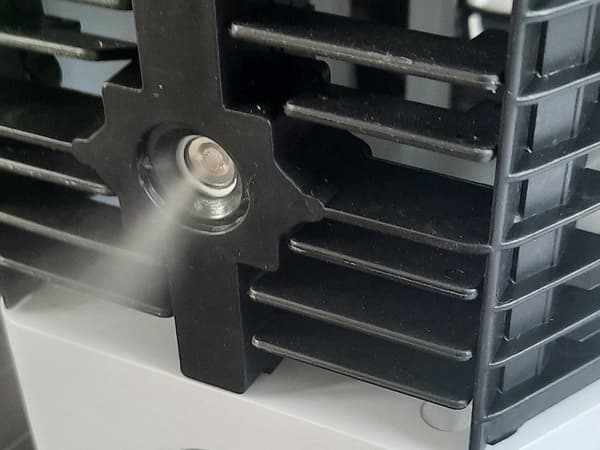 Mini luftkonditionering 2-i-1 USB med luftfugter 8 W