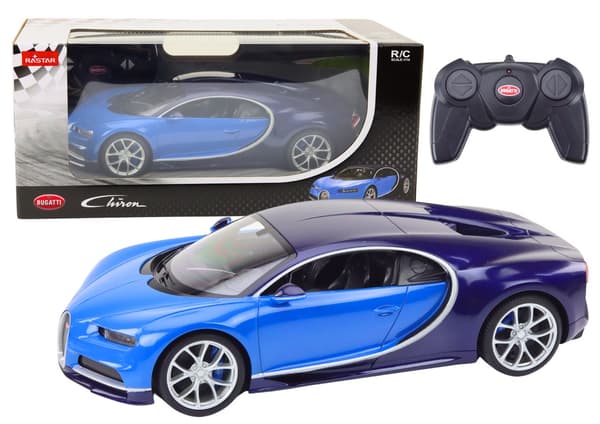 Fjernstyret bil Bugatti Chiron RC 1:14 2,4 GHz 8,2 km/h