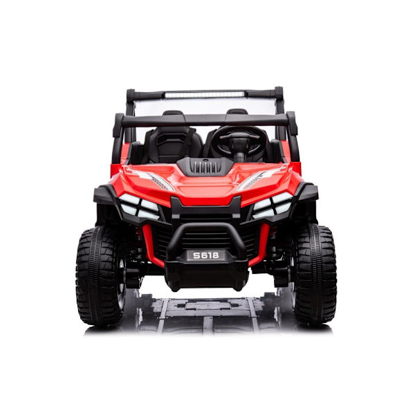 Batteribil 4x4 til børn rød 38 kg