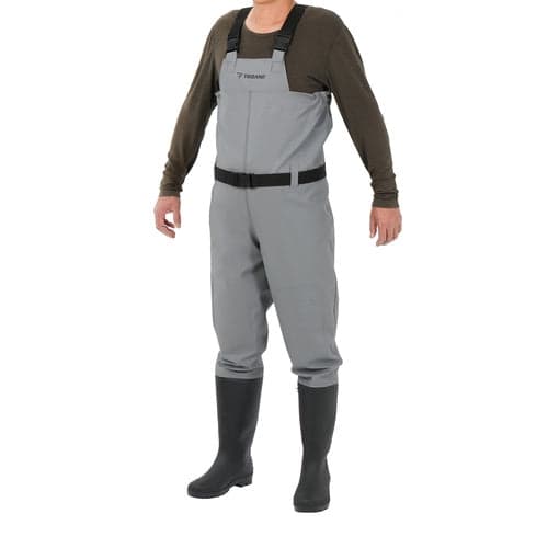 Fiskewaders PVC vattentäta med stövlar strl 44, bälte & bärväska