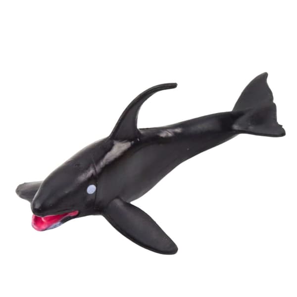 Djurfigurer marina däggdjur 6-pack plast 6–8 cm (späckhuggare m.fl.)