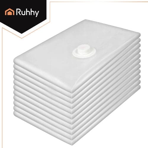 Vakuumpåsar för förvaring 10-pack 50x70 cm med handpump