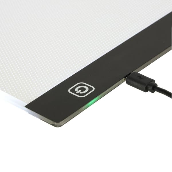 A4 valopöytä LED-piirtoalusta 3 valotilaa USB, 33,5x23,5 cm