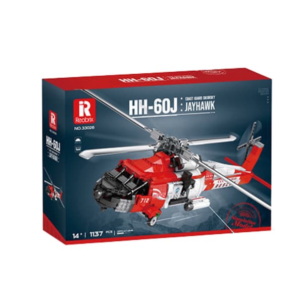 Byggeklodser redningshelikopter HH-60J Jayhawk 1137 dele