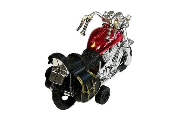 Lelumoottoripyörät 12 cm pull-back-set, 3+ vuotta CE/EN71