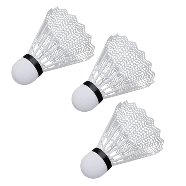 Badmintonset 2 racketar + 3 plastshuttlecocks med bärväska