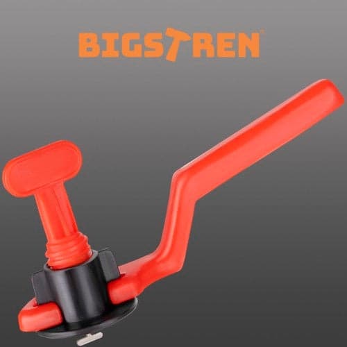 Flisenivelleringssystem 50 clips + monteringsnøgle til 3-16 mm