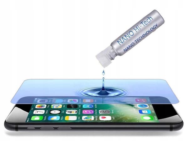 Flydende skærmbeskyttelse 9H universel til smartphone transparent med kit