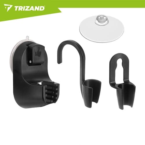 Bärbar campingdusch med elektrisk pump 2200mAh USB 1,8 m slang