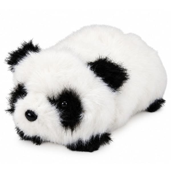 Krammedyr panda blød legetøj sort/hvid