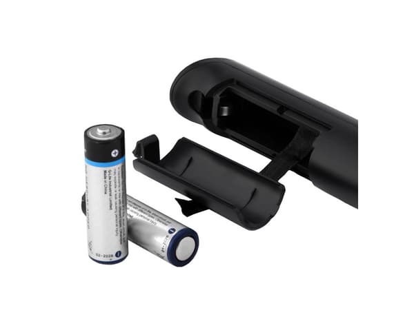 Mælkeskummer batteridrevet 2xAA, stål/plast, sort