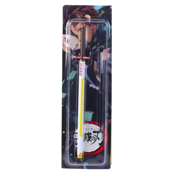 Metallpen med katana-design med sort refill 19,5 cm (1-pak)