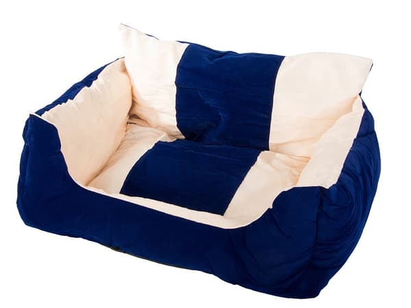 Hundeseng til store hunde 75 x 56 x 25 cm med skridsikker underside