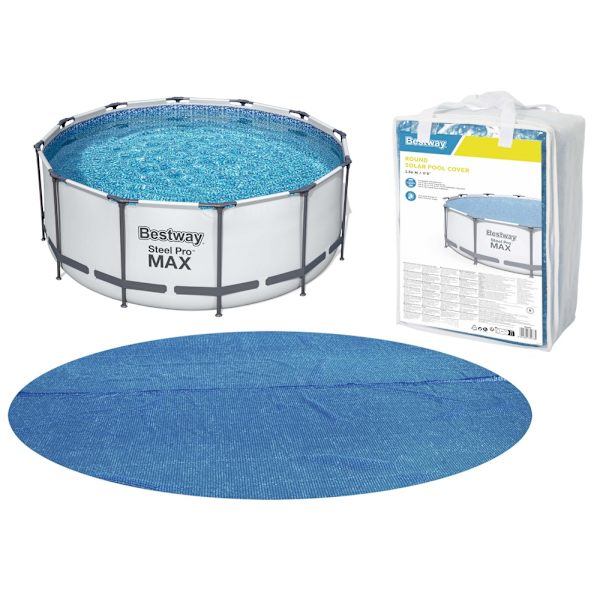Soltäcke pool 366 cm för rund pool