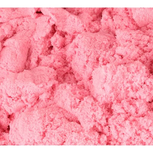 Sensorisk sand 1 kg rosa til børn 3+ i plastpose