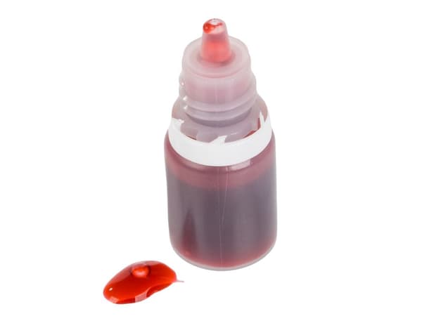 Halloween sminkkit fejkad sårskada med blodpenna och 2 blodflaskor
