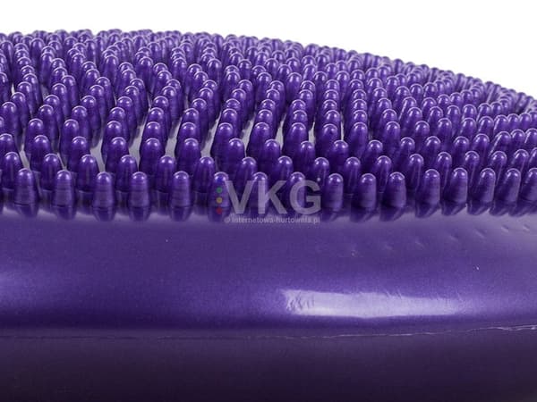 Sensomotorisk balansdyna 32 cm med massageyta och pump, lila