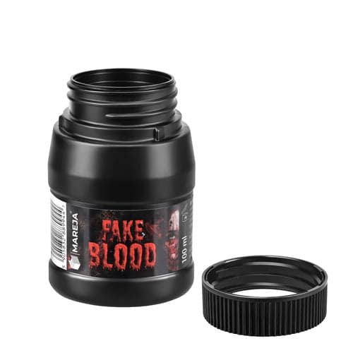 Konstgjort blod flytande röd 100 ml flaska för Halloween makeup cosplay