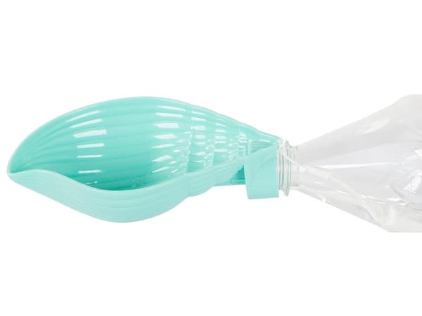 Matkakulho koiralle pullolle 28 mm 150 ml nauhalla, sekavärit