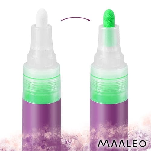 Akrylmarkører 8-pak 8 ml vandfaste 4 mm til glas/keramik/træ