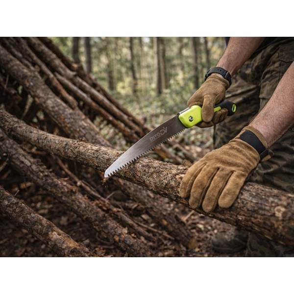 Fällbar handsåg 18 cm blad, stål/plast, utfälld längd 40 cm