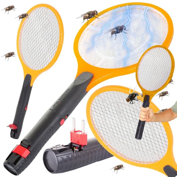 Sähköinen hyönteismaila, ladattava, 52 cm, väri arvotaan