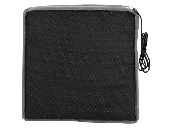 USB-värmedyna i fleece 28x29 cm, 5 W, grå, med USB-kabel