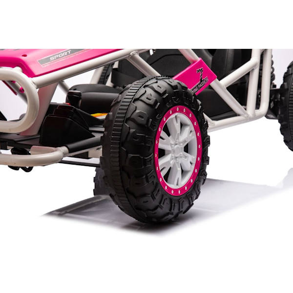 Elbil til børn, buggy, 24V, rosa, Battery Car Buggy A8812