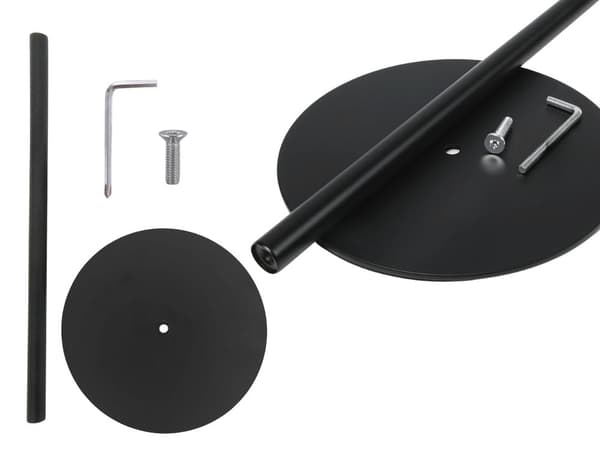 Pappershållare för hushållspapper svart metall 32 cm