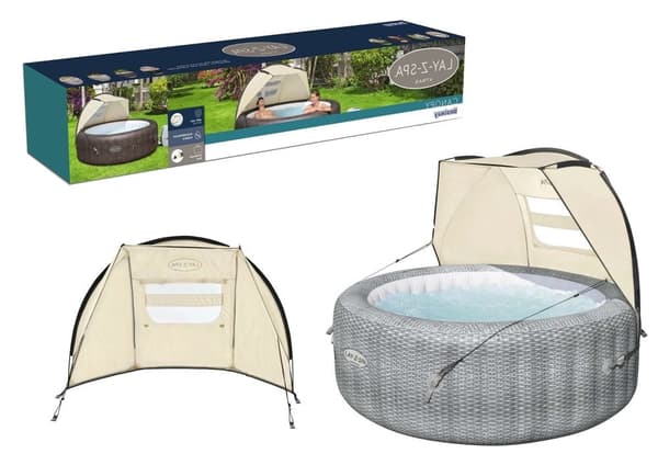 Spa-telt canopy solresistent 183x94x109 cm til Bestway SPA (ikke St Lucia/Vanc.)