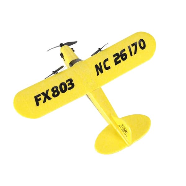 RC-fly Piper FX803 2.4 GHz med sender, 150 mAh batteri gul