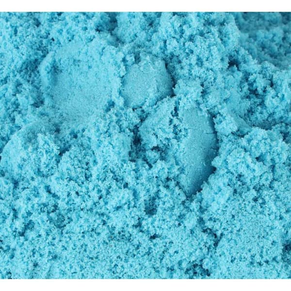 Sensorisk sand til børn 1 kg blå i pose, fra 3 år Blue